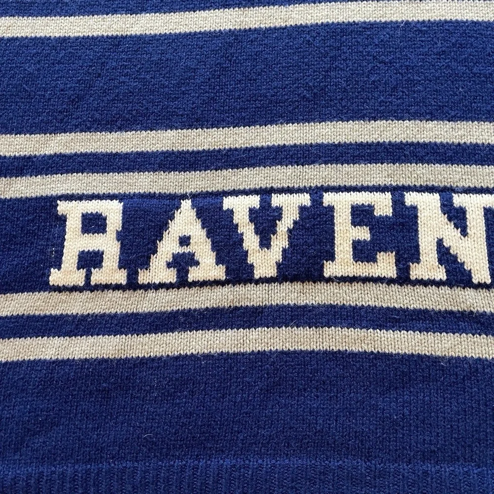 Pottery Barn Teen‎ HARRY POTTER Ravenclaw Knit Throw Blanket 50